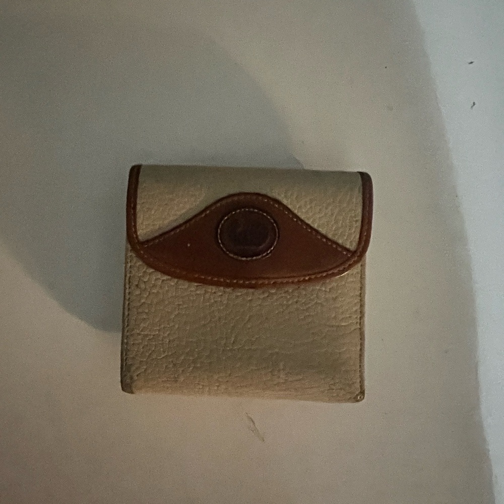 Tan and Brown Leather Wallet